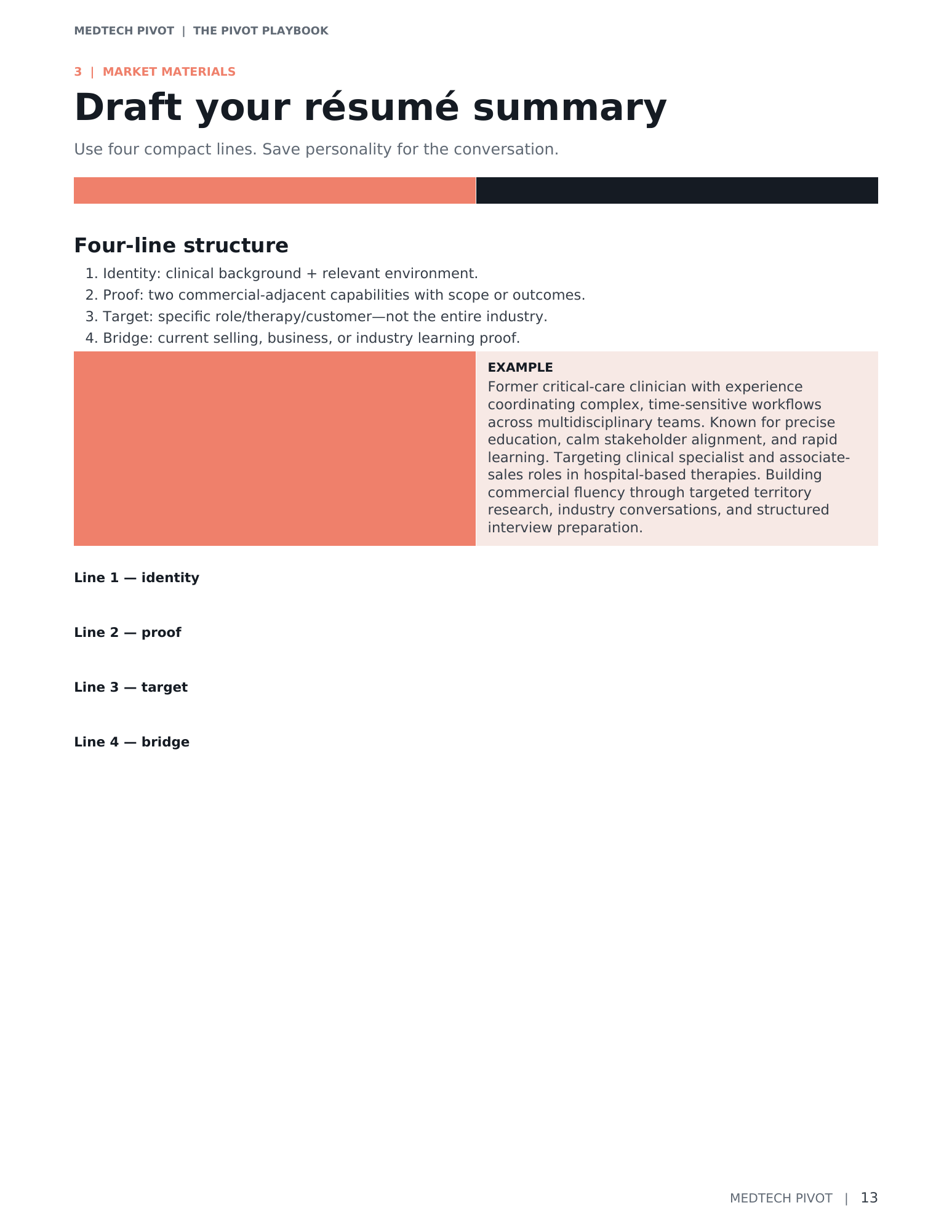 A guided worksheet from The Pivot Playbook